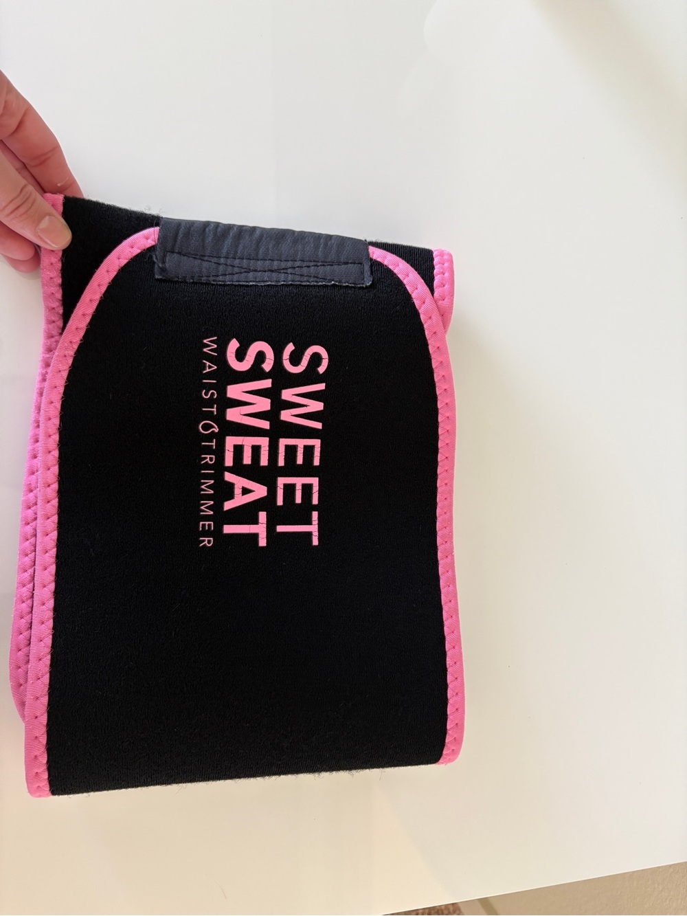 Sweet Sweat Waist Trimmer - Black & Pink